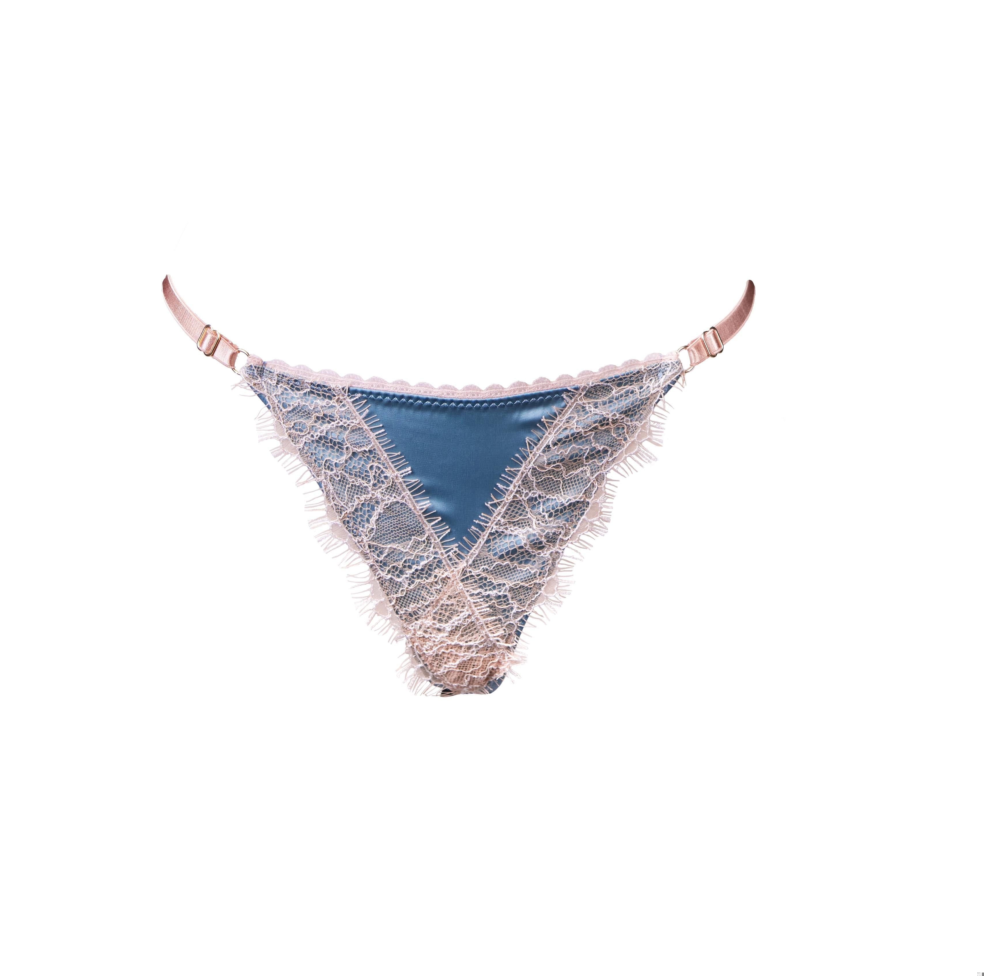 Luna String Duck Egg - Noblesse Oblige Lingerie