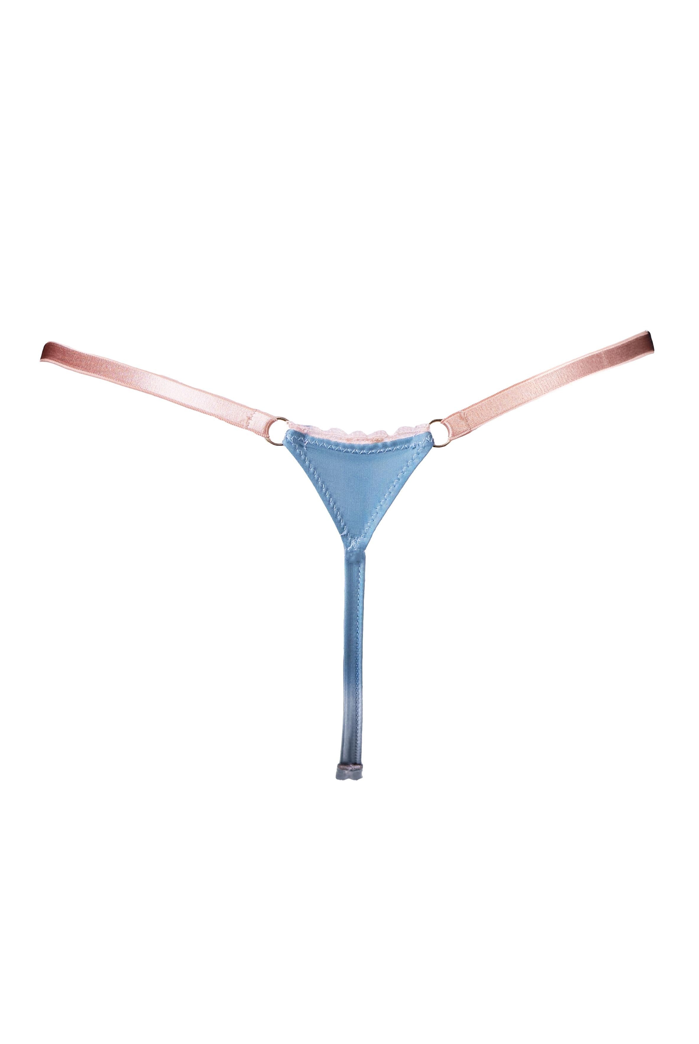 Luna String Duck Egg - Noblesse Oblige Lingerie