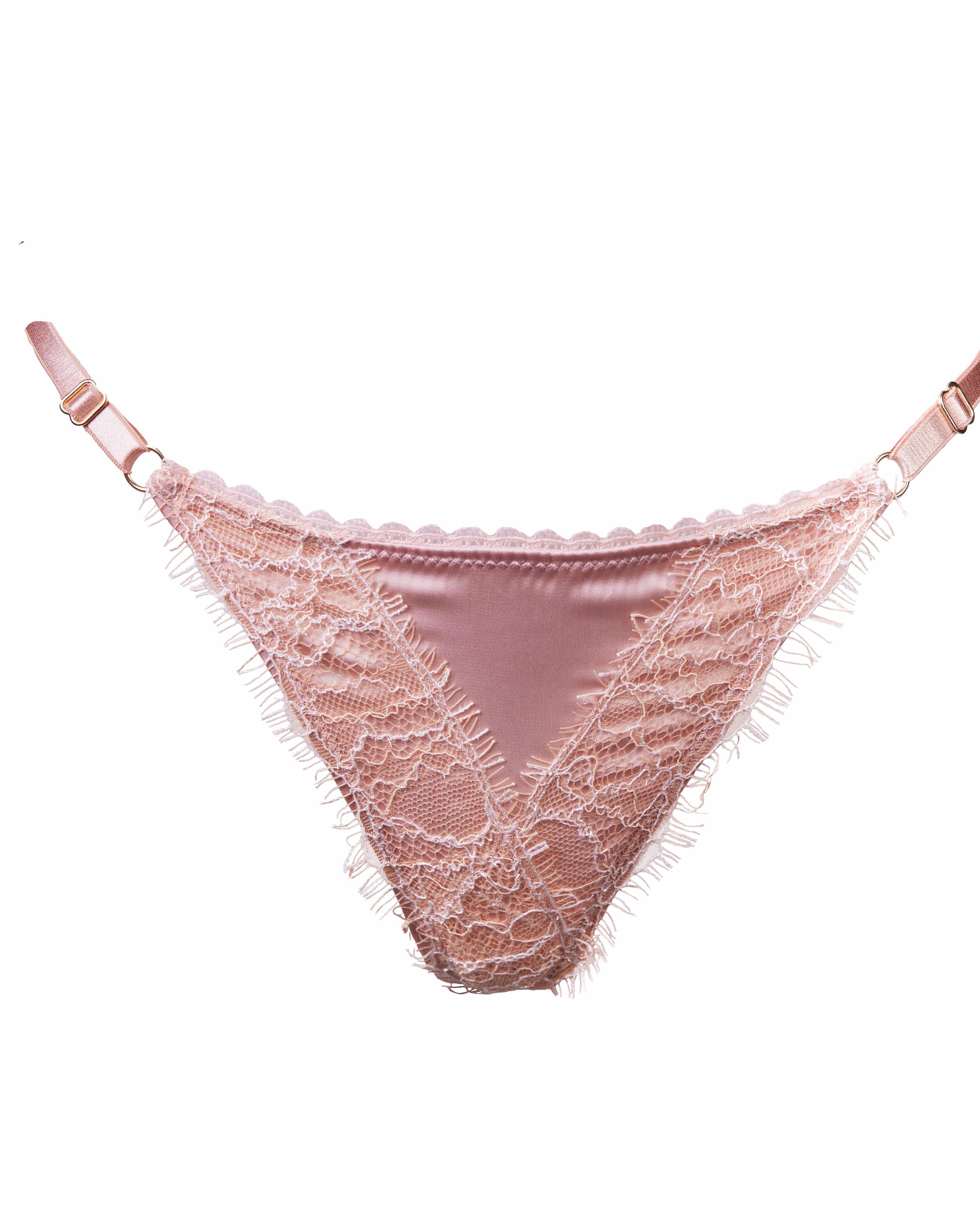 Luna String Nude - Noblesse Oblige Lingerie