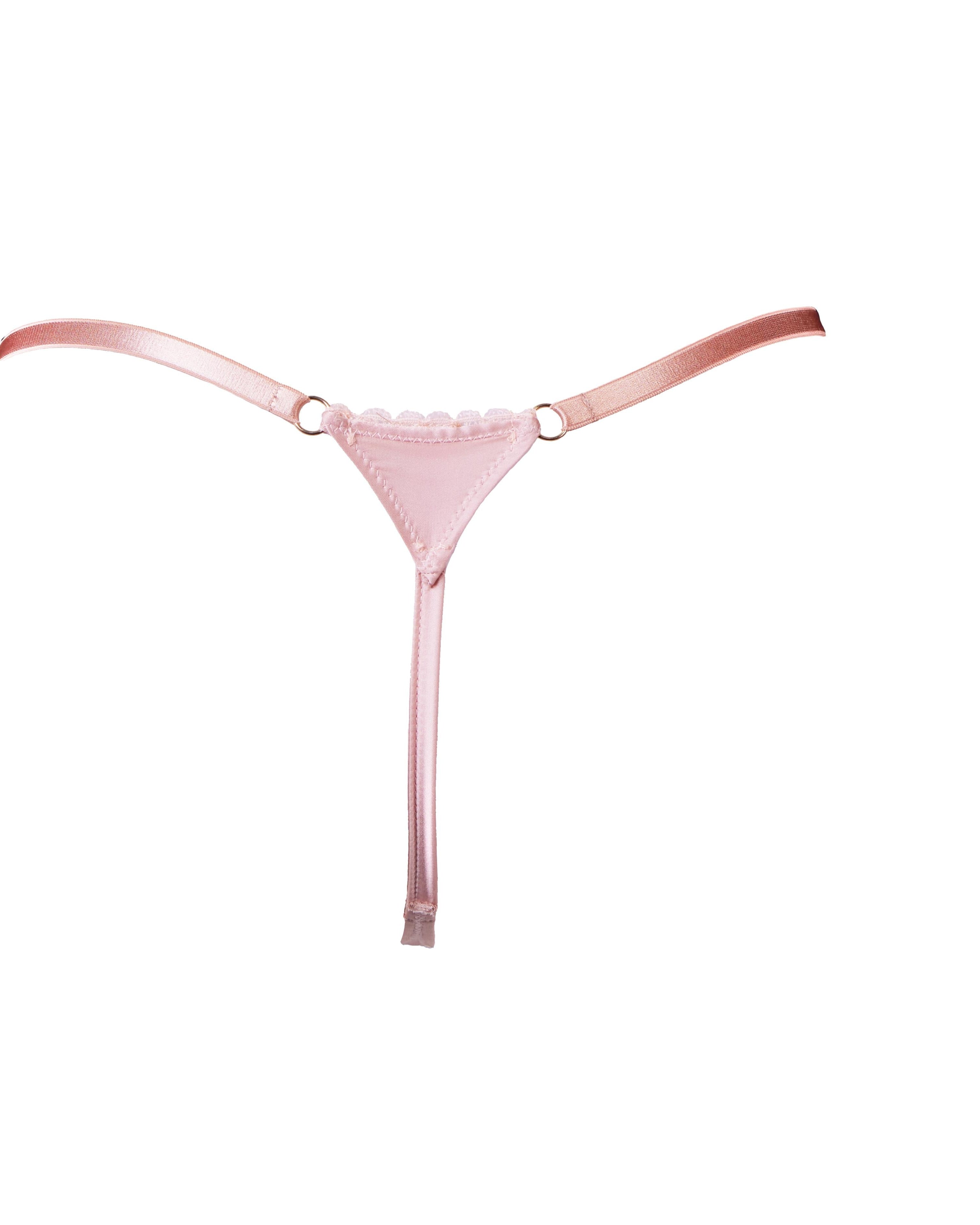 Luna String Nude - Noblesse Oblige Lingerie