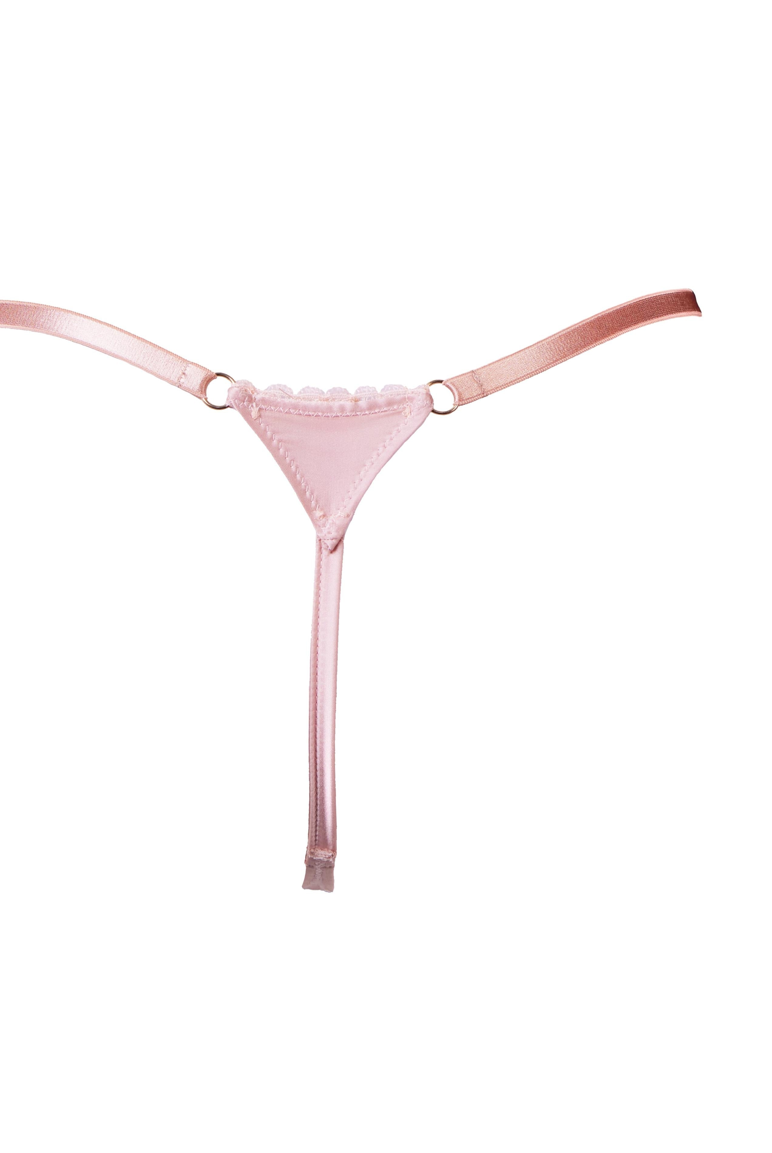 Luna String Nude - Noblesse Oblige Lingerie