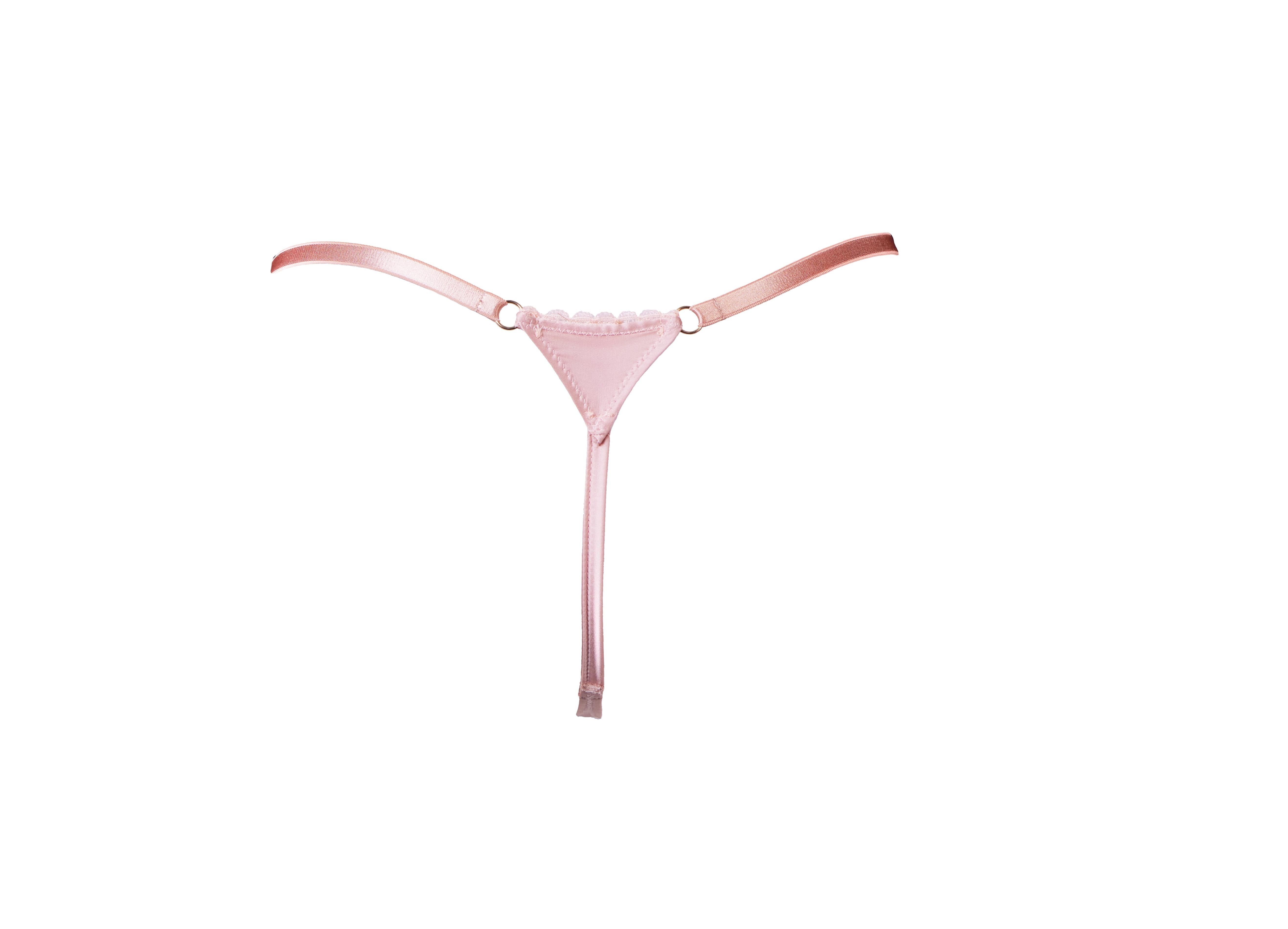 Luna String Nude - Noblesse Oblige Lingerie