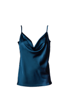 Luna Camisole Petrol - Noblesse Oblige Lingerie