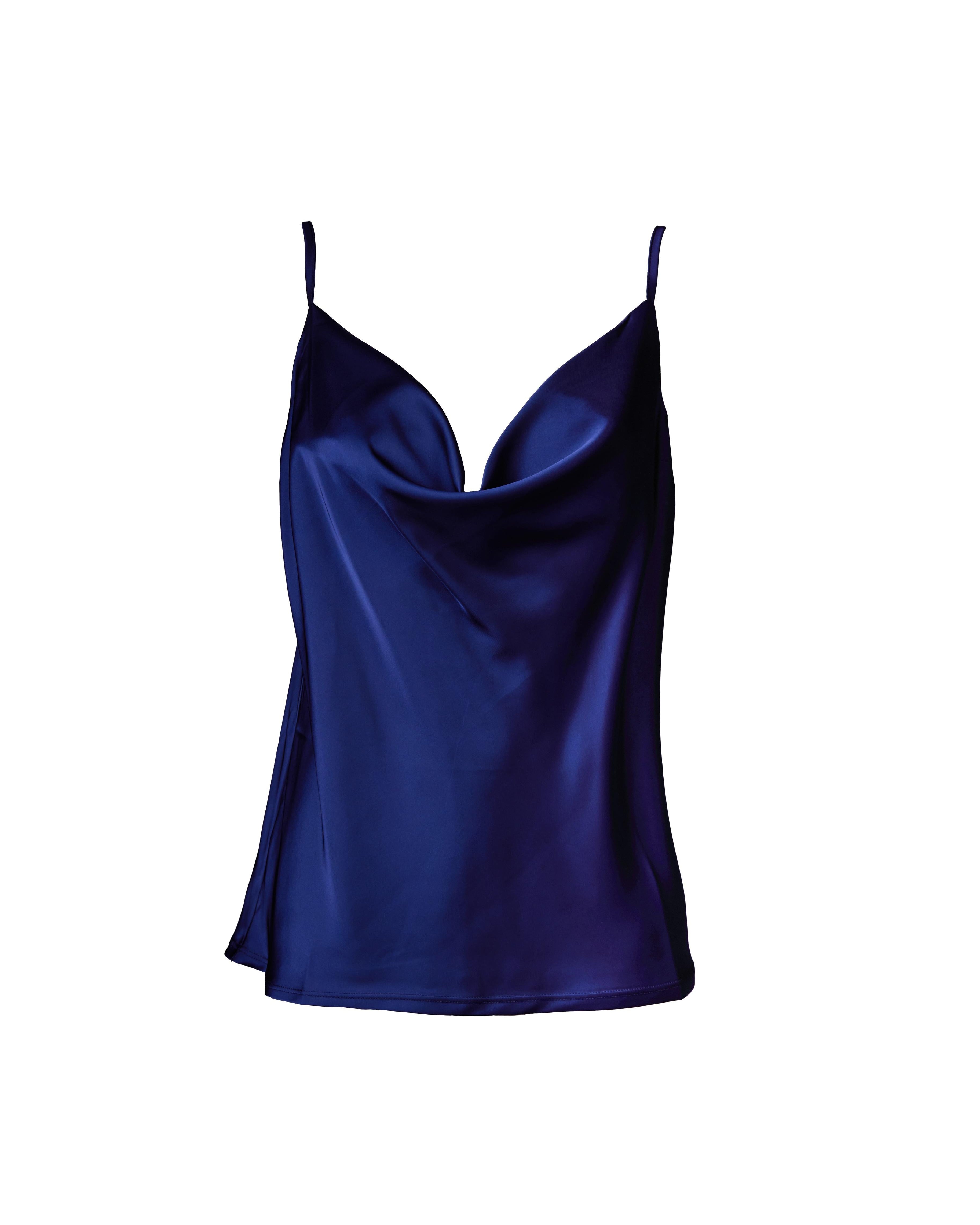 Luna Camisole Navy - Noblesse Oblige Lingerie