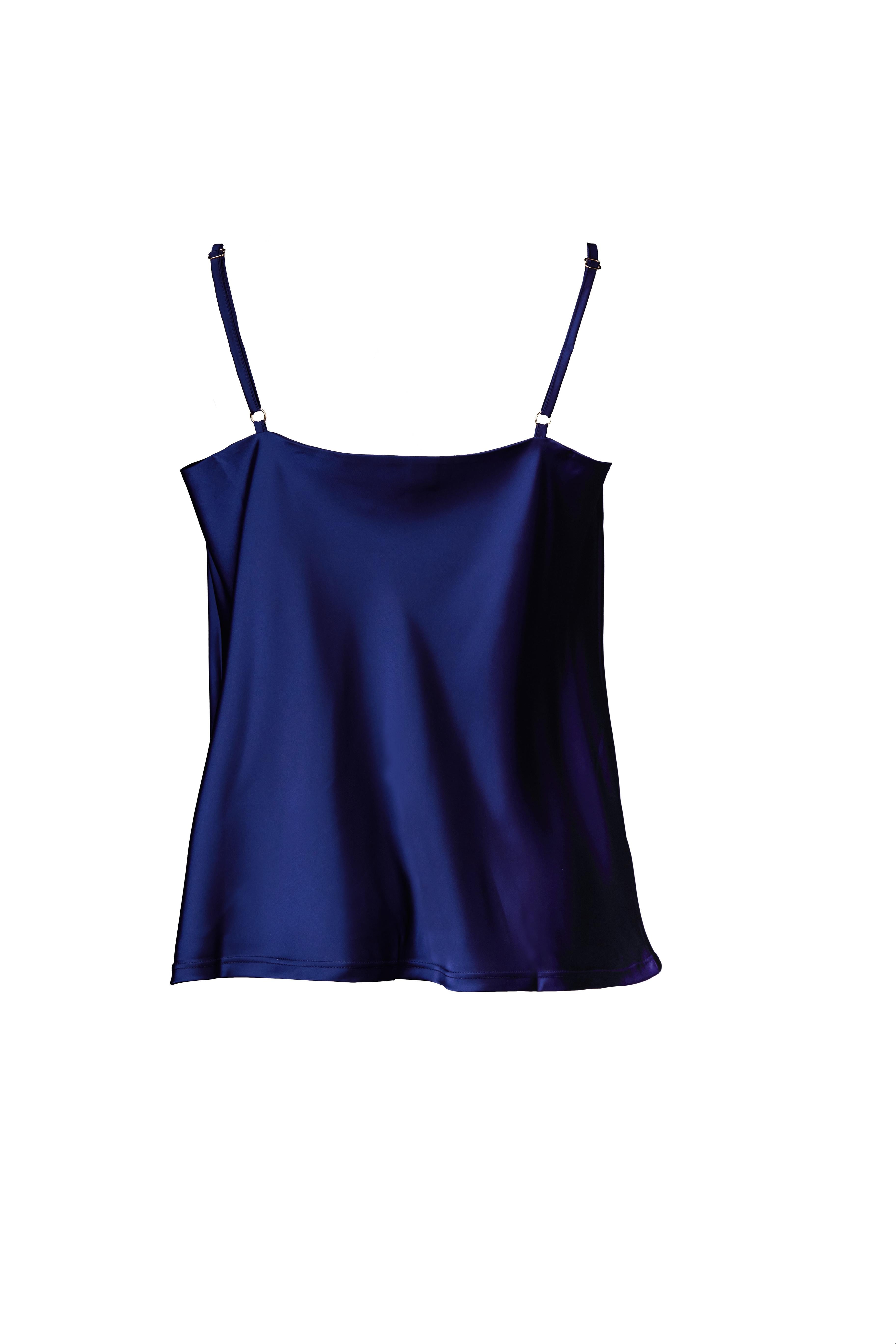 Luna Camisole Navy - Noblesse Oblige Lingerie