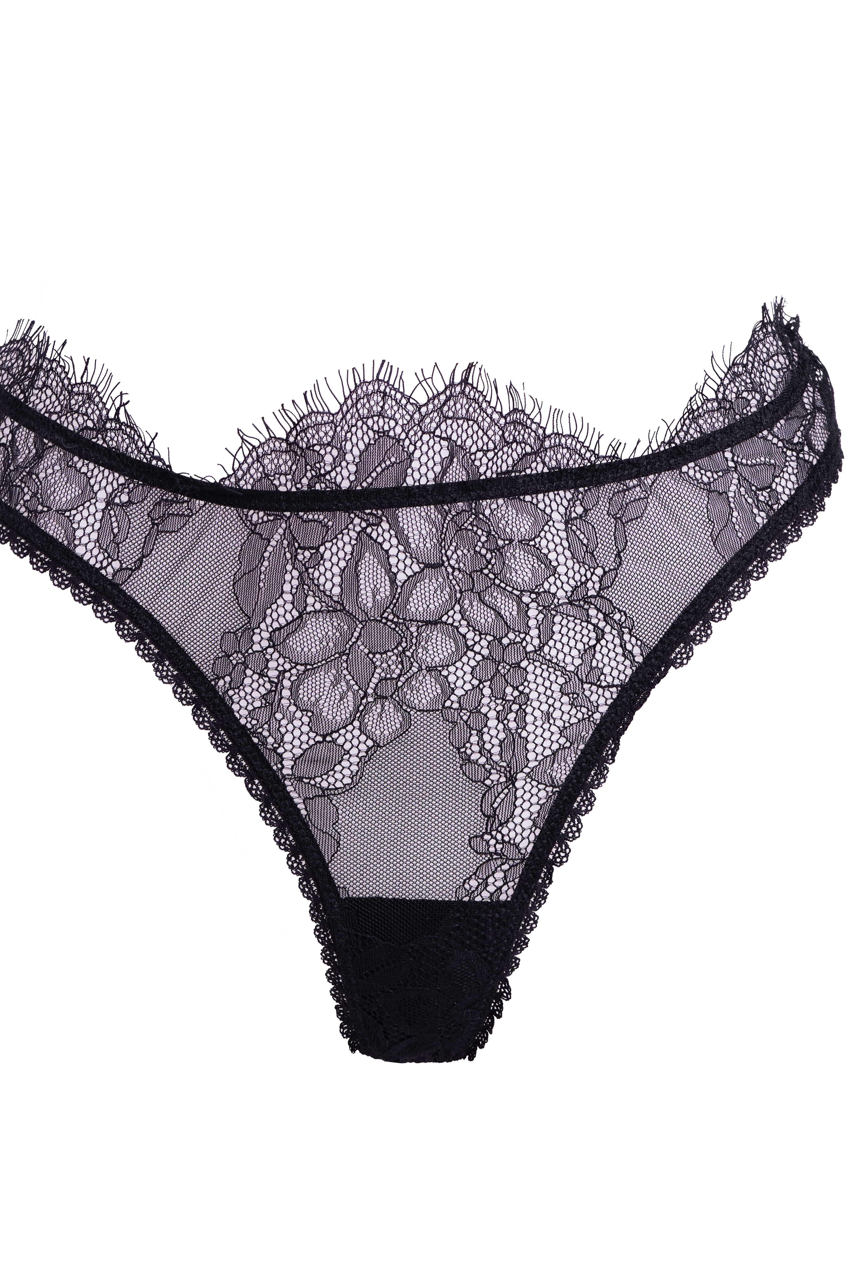 Solstice Thong Black - Noblesse Oblige Lingerie