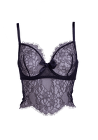 Solstice Bustier Black - Noblesse Oblige Lingerie