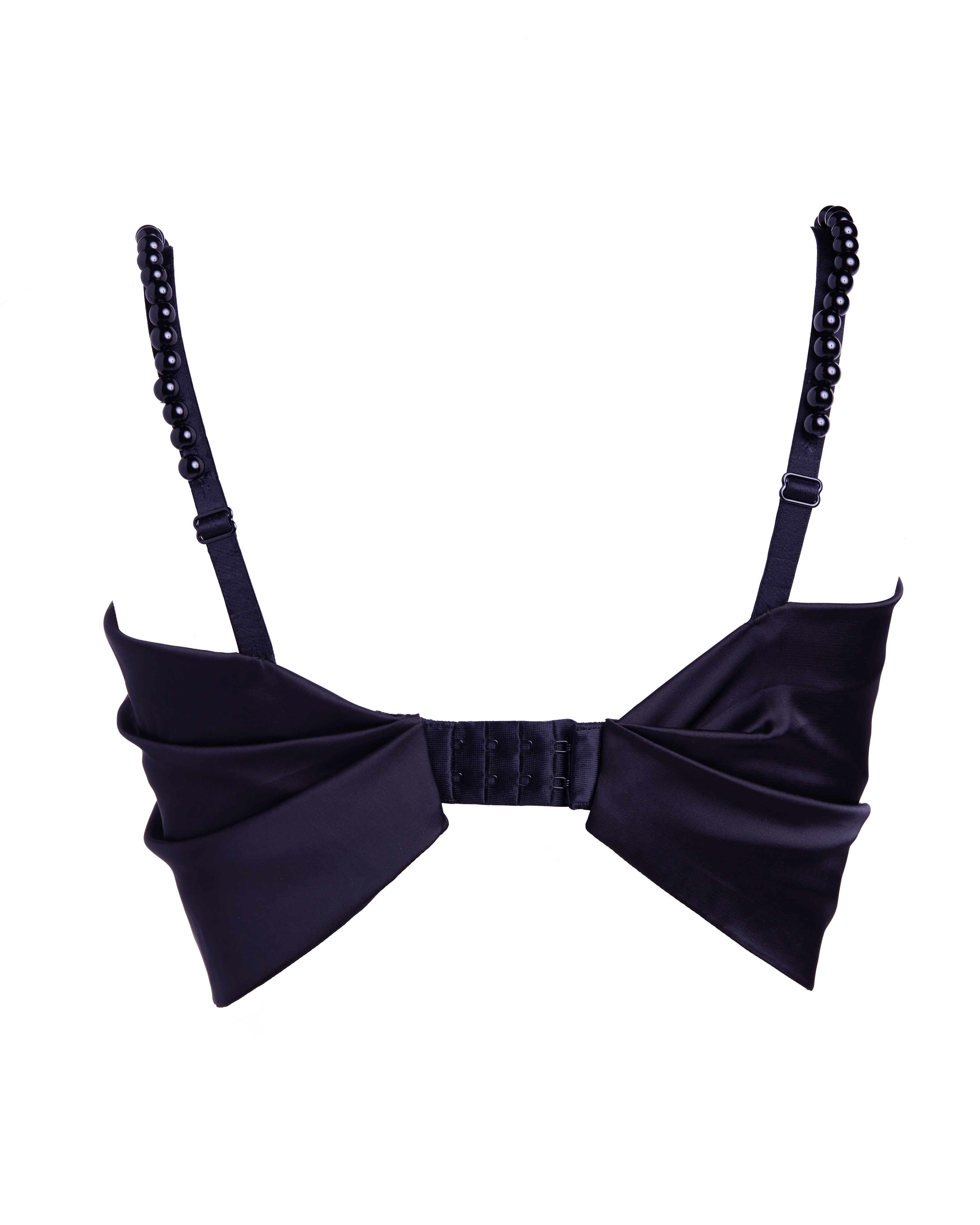 Bow Bra with Beads - Noblesse Oblige Lingerie