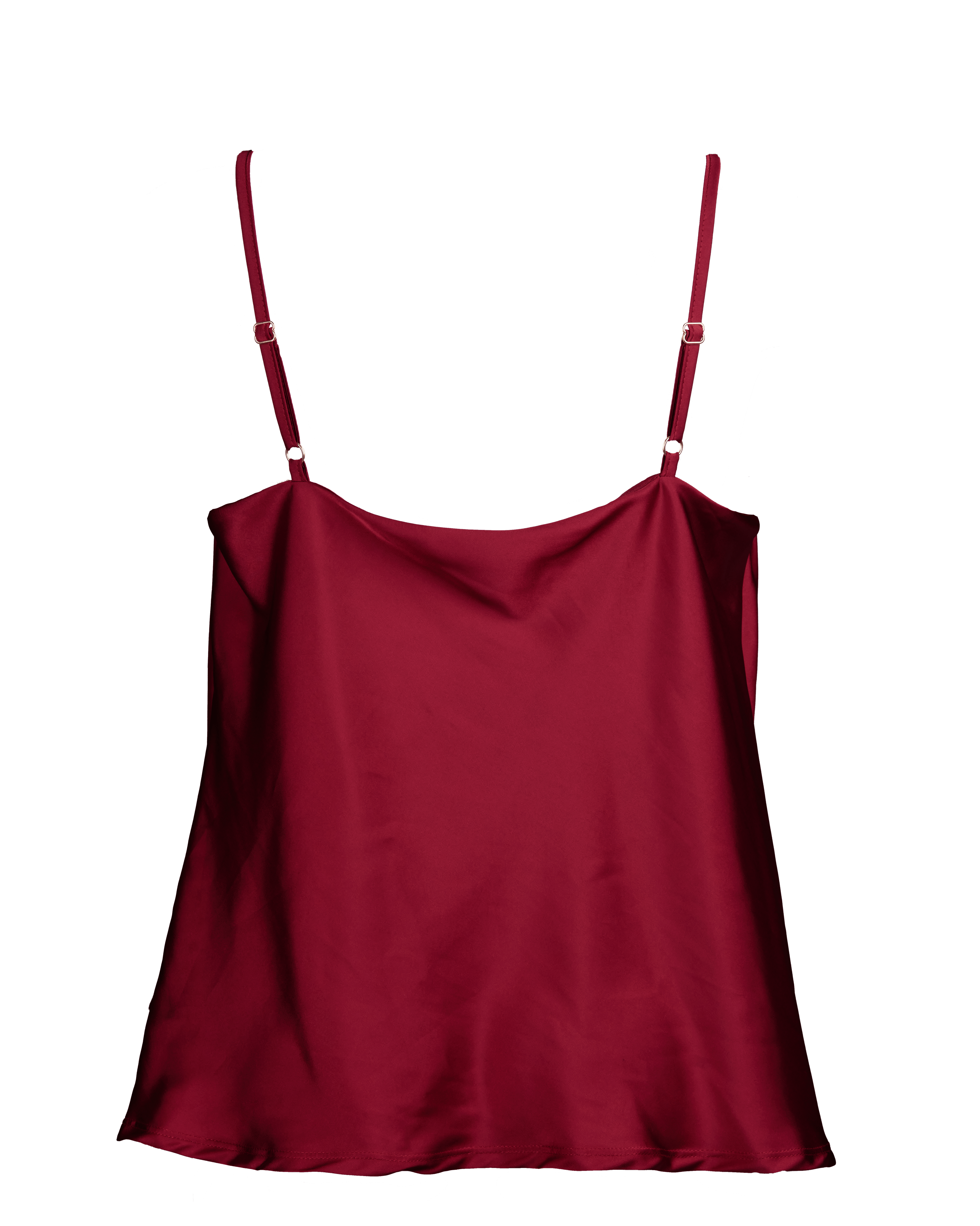 Luna Camisole Burgundy - Noblesse Oblige Lingerie