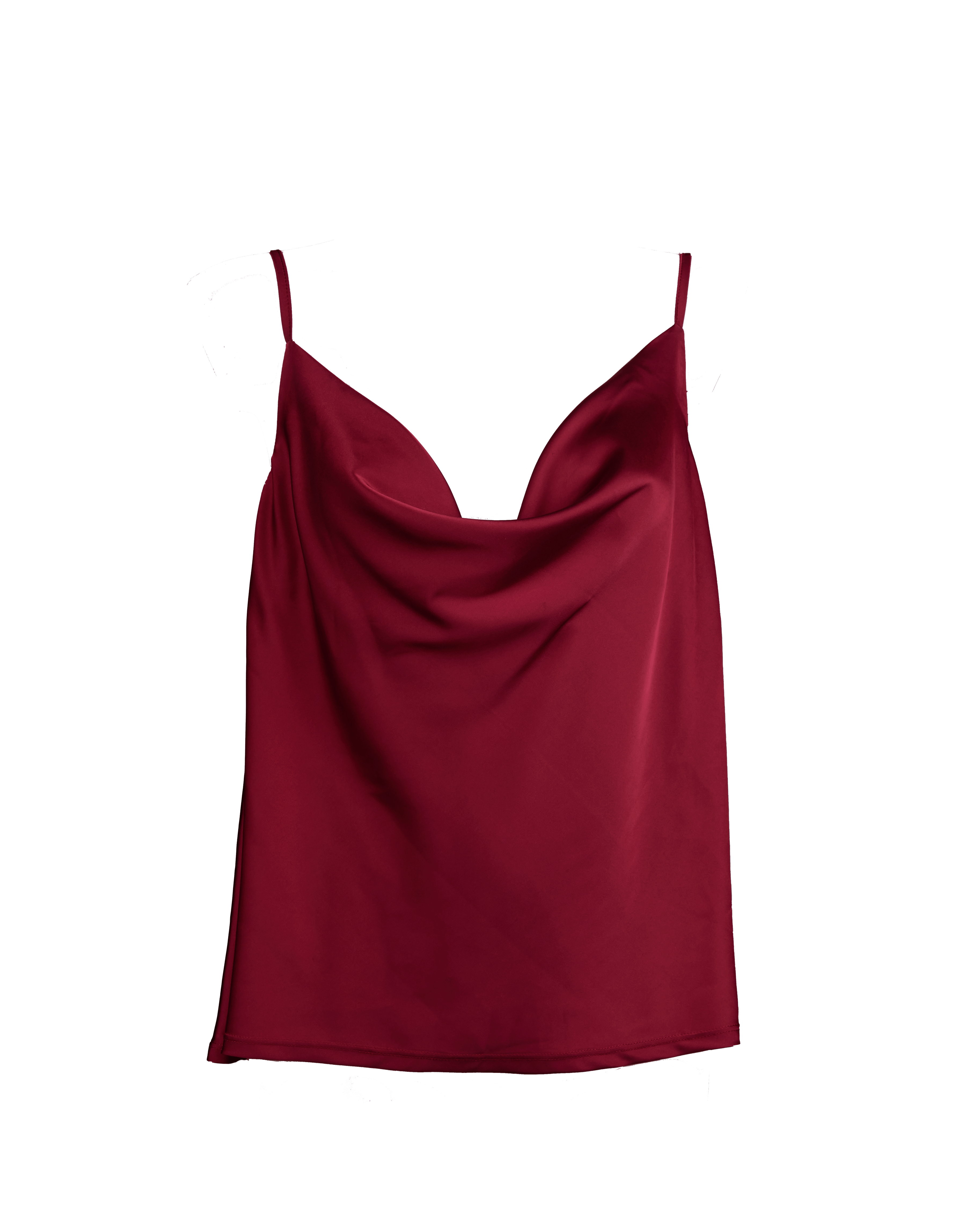 Luna Camisole Burgundy - Noblesse Oblige Lingerie