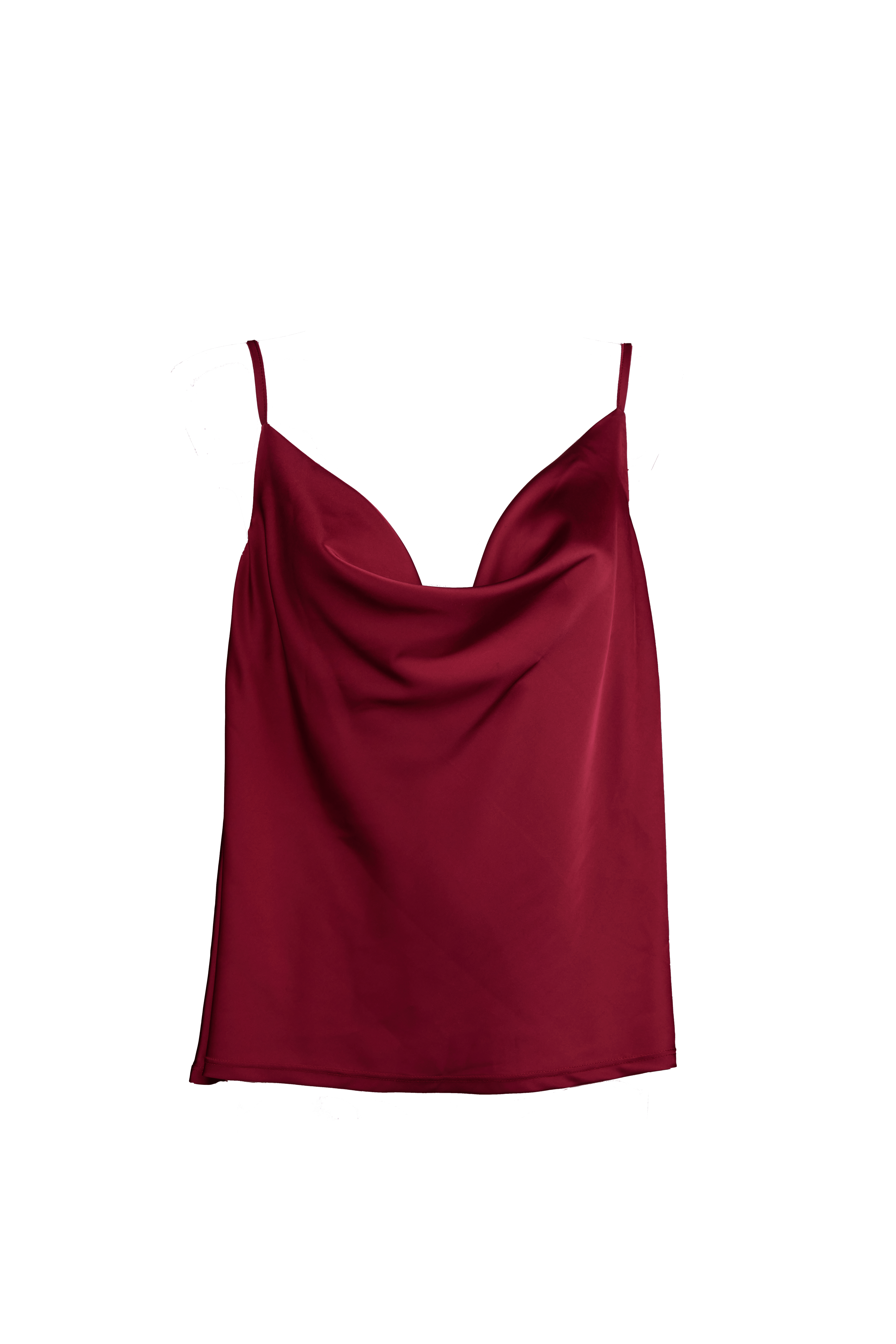 Luna Camisole Burgundy - Noblesse Oblige Lingerie