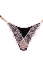 Luna String Black - Noblesse Oblige Lingerie