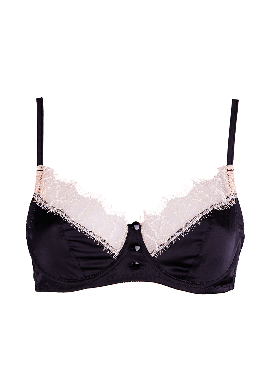 Luna Bra Black - Noblesse Oblige Lingerie