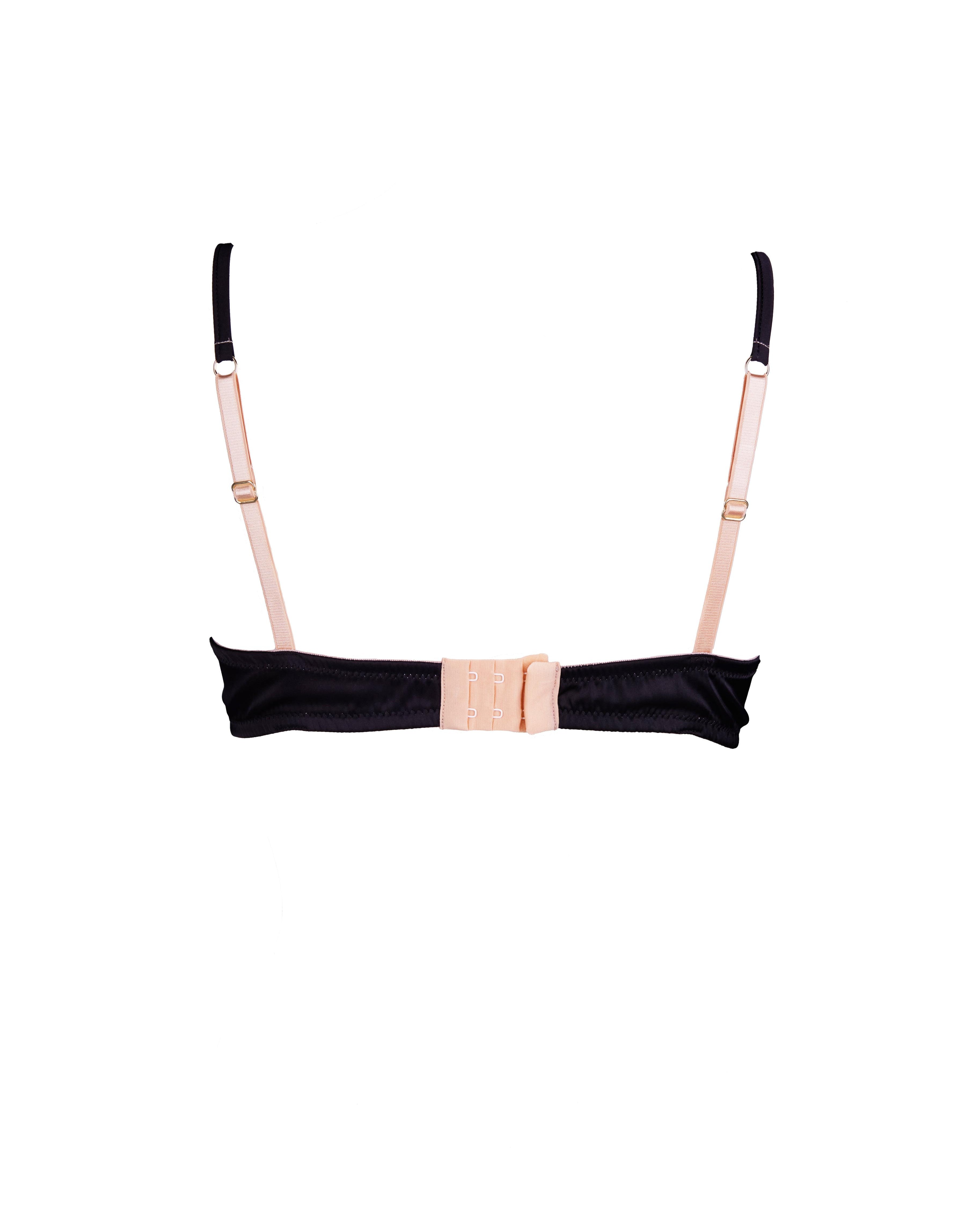 Luna Bralette Black - Noblesse Oblige Lingerie