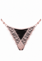 Luna String Black - Noblesse Oblige Lingerie