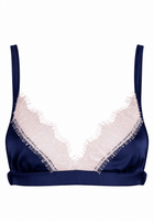 Luna Bralette Navy - Noblesse Oblige Lingerie