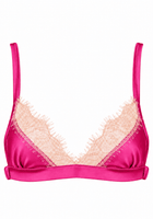 Luna Bralette Hot Pink - Noblesse Oblige Lingerie