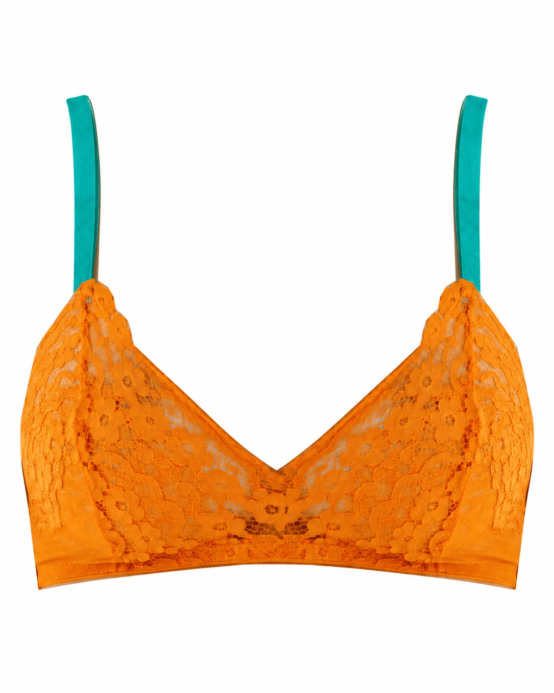 Pop Orange Bralette - Noblesse Oblige Lingerie