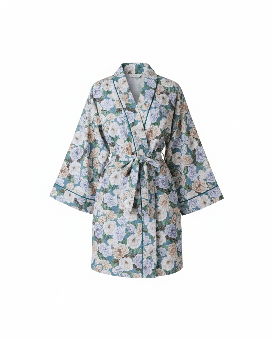 Liberty Robe English Country Garden - Noblesse Oblige Lingerie
