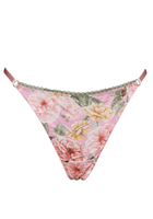 Liberty String Rose Hill Cottage - Noblesse Oblige Lingerie