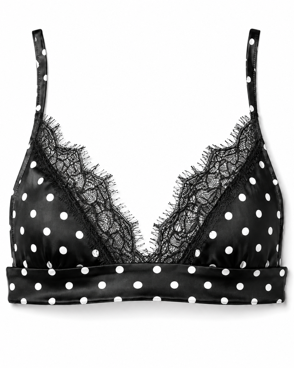 Luna Bralette Polka Dot