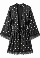 Luna Robe Polka Dot - Noblesse Oblige Lingerie