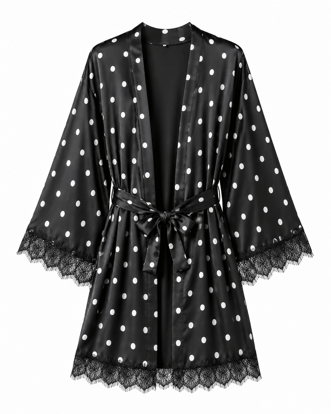 Luna Robe Polka Dot - Noblesse Oblige Lingerie