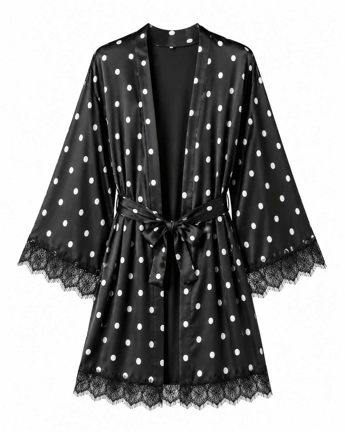 Luna Robe Polka Dot - Noblesse Oblige Lingerie