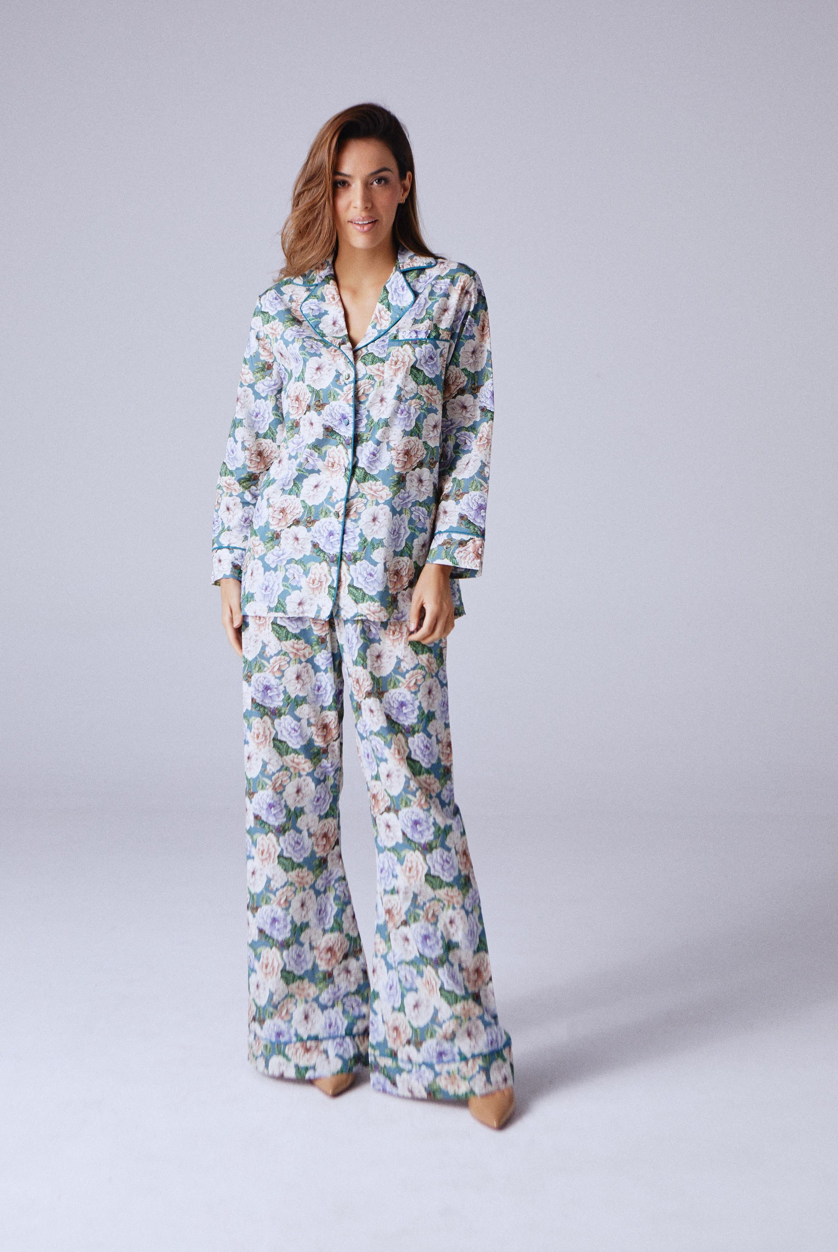 Liberty PJ Top Manor House - Noblesse Oblige Lingerie