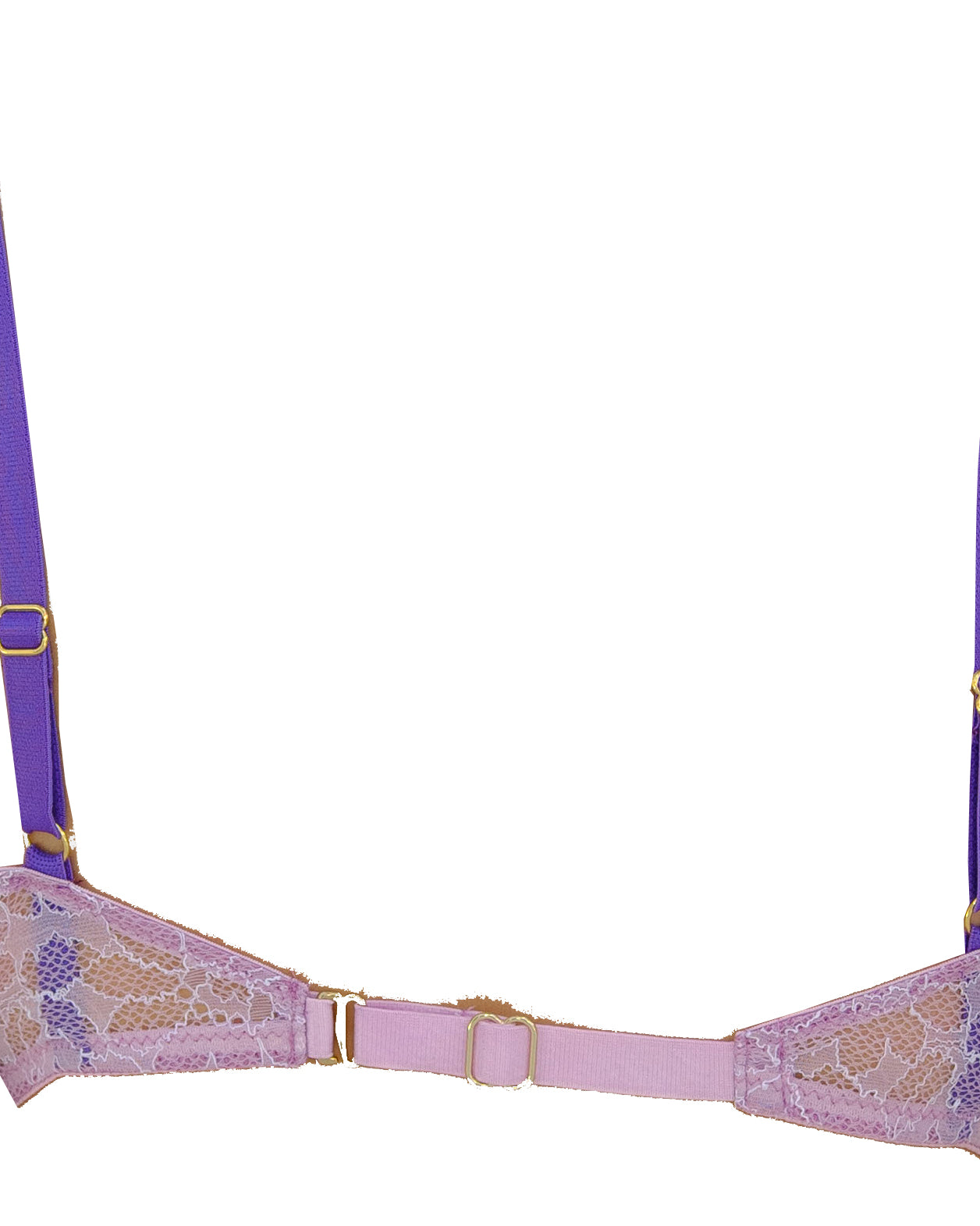 Pop Lavender Lace Bralette - Noblesse Oblige Lingerie