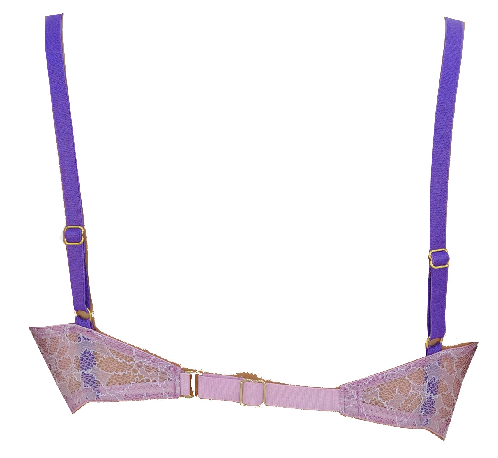 Pop Lavender Lace Bralette - Noblesse Oblige Lingerie