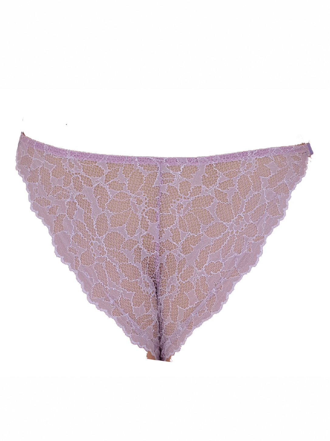 Pop Lavender Lace String - Noblesse Oblige Lingerie