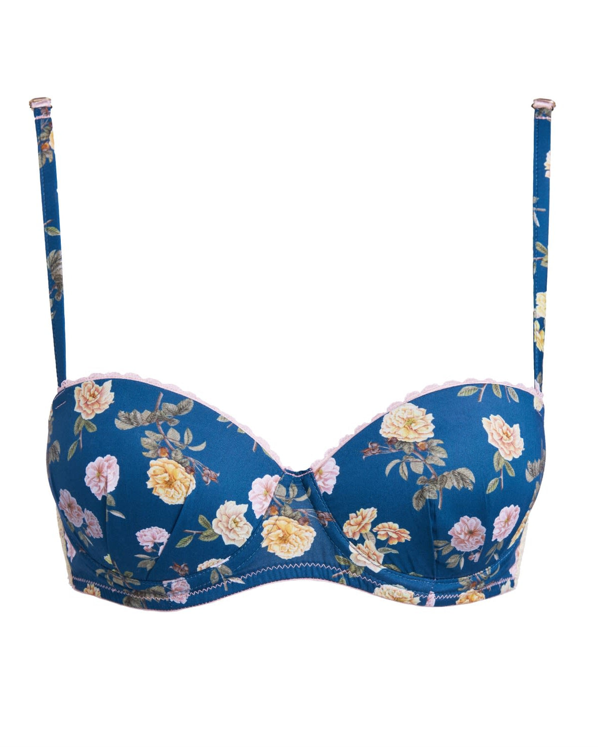Liberty Bridgerton Bra Petrol - Noblesse Oblige Lingerie