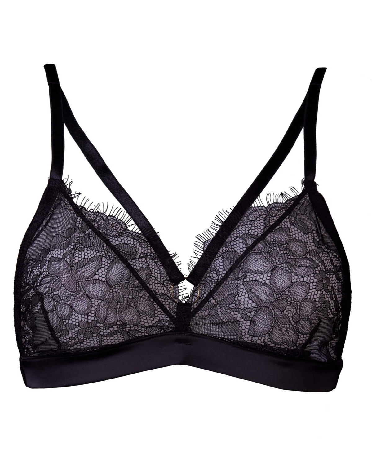 Solstice Bralette Black - Noblesse Oblige Lingerie