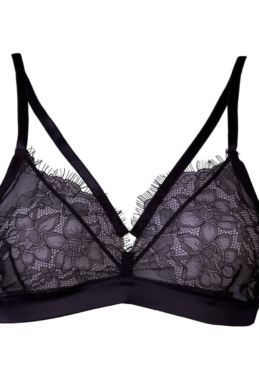 Solstice Bralette Black - Noblesse Oblige Lingerie