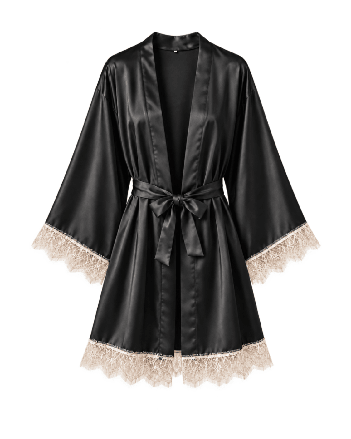 Luna Robe Black - Noblesse Oblige Lingerie