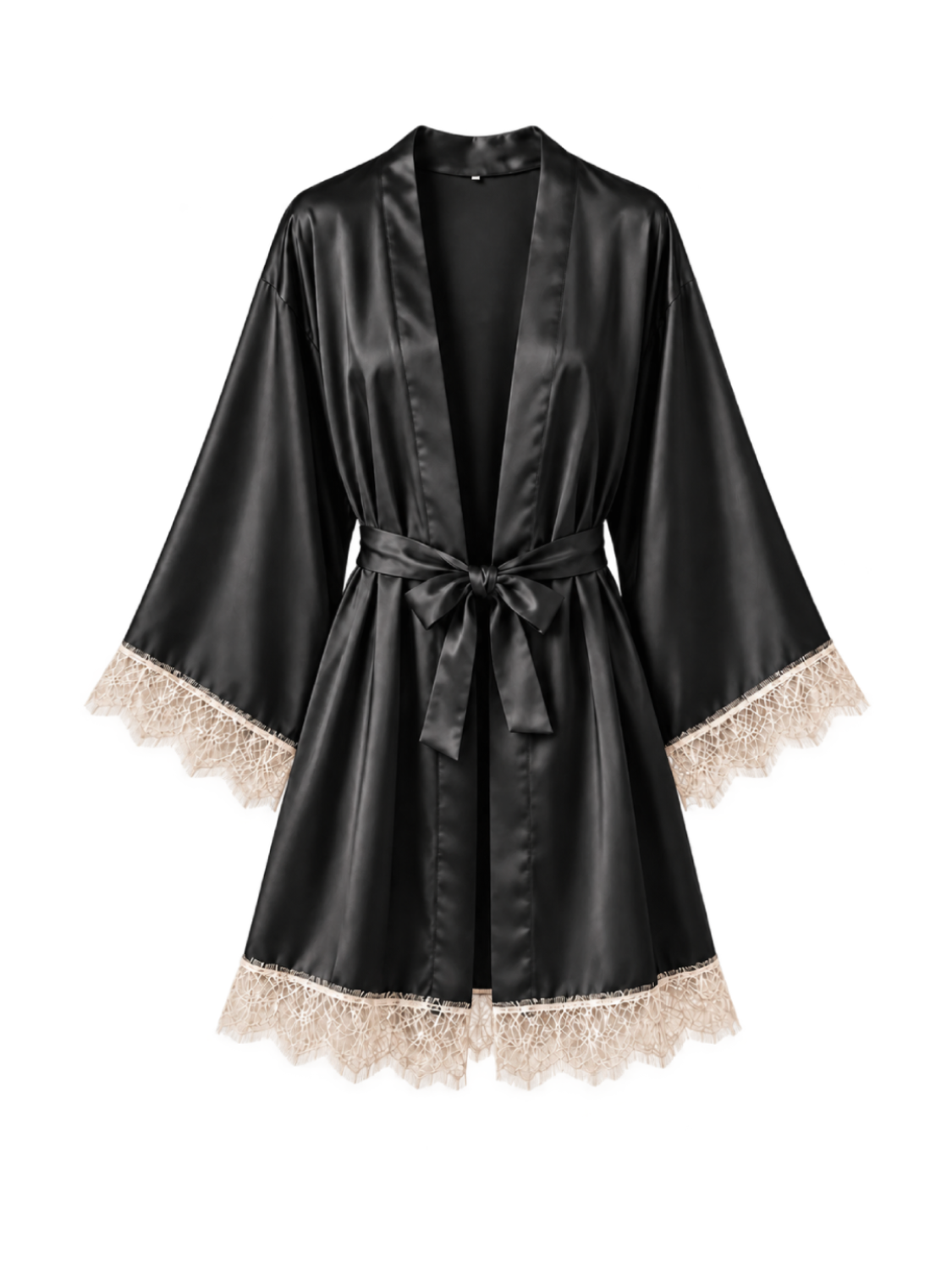 Luna Robe Black - Noblesse Oblige Lingerie