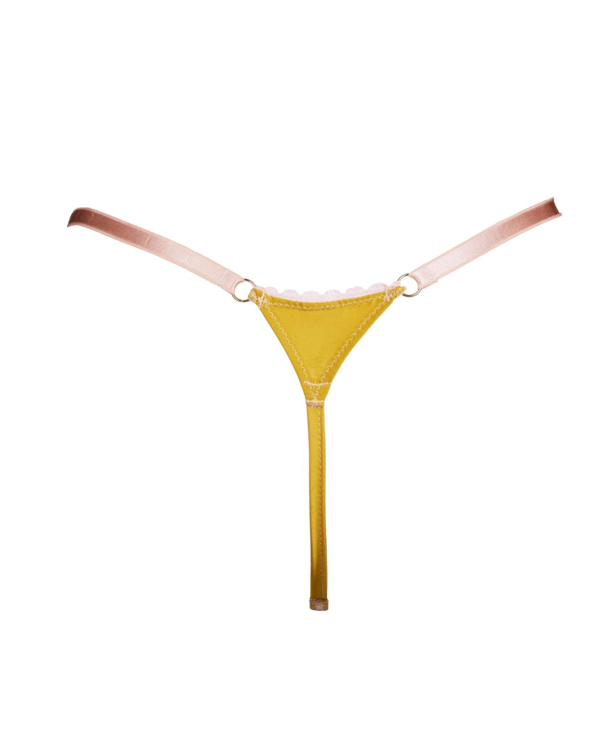 Luna String Chartreuse - Noblesse Oblige Lingerie
