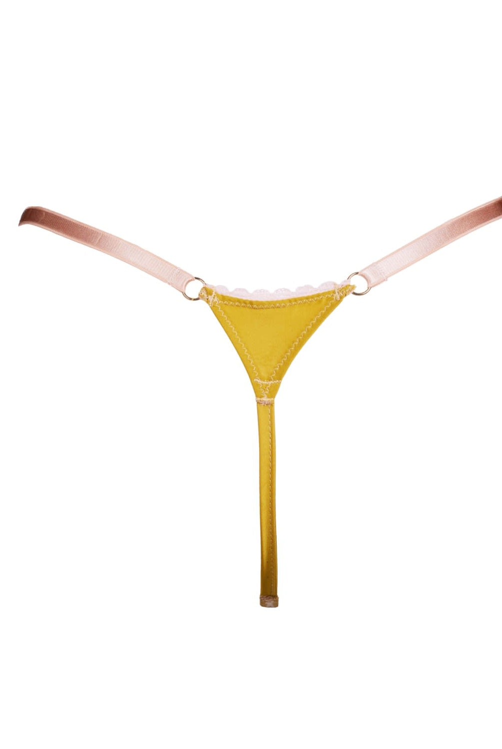 Luna String Chartreuse - Noblesse Oblige Lingerie