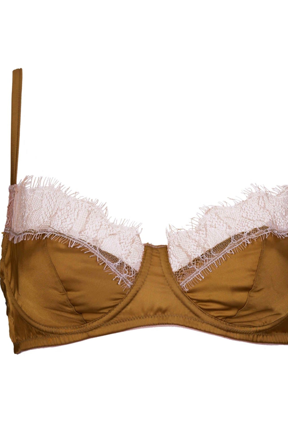 Luna Bra Chartreuse - Noblesse Oblige Lingerie