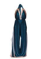 Luna Romper Petrol - Noblesse Oblige Lingerie