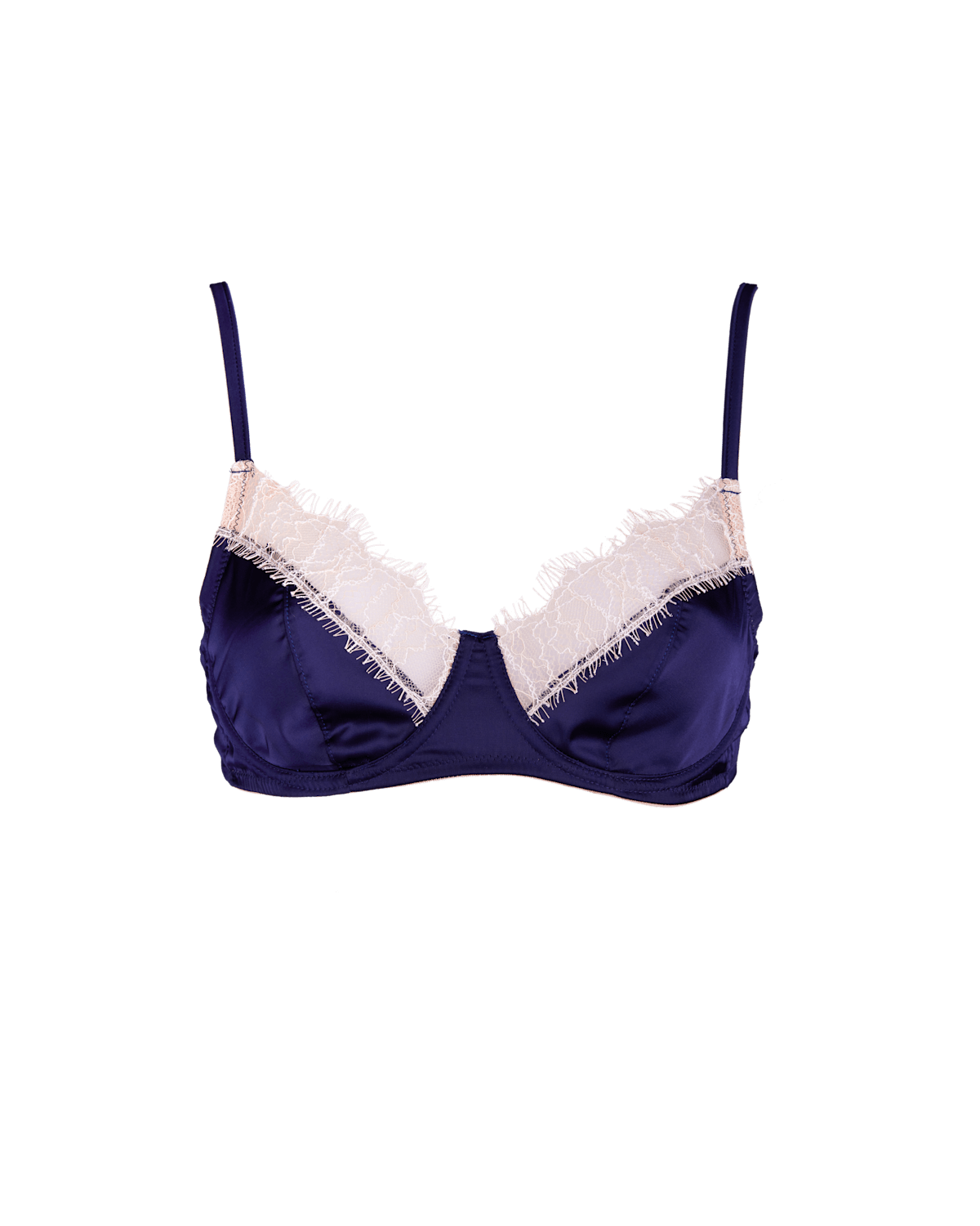 Luna Bra Navy - Noblesse Oblige Lingerie