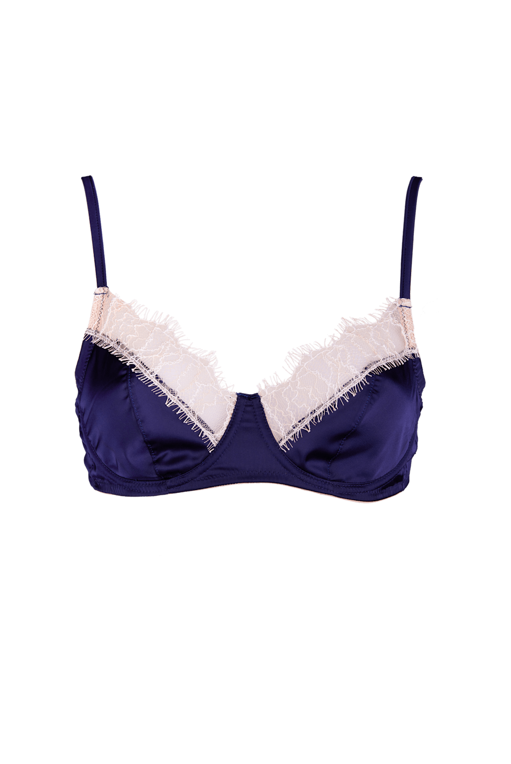 Luna Bra Navy - Noblesse Oblige Lingerie