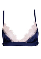 Luna Bralette Navy - Noblesse Oblige Lingerie