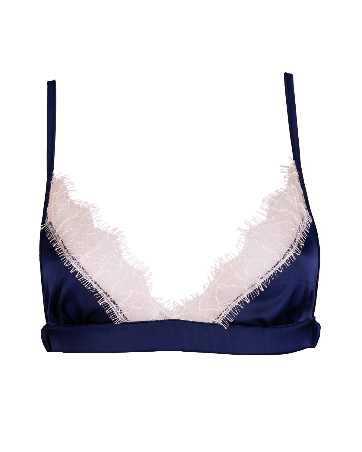 Luna Bralette Navy - Noblesse Oblige Lingerie