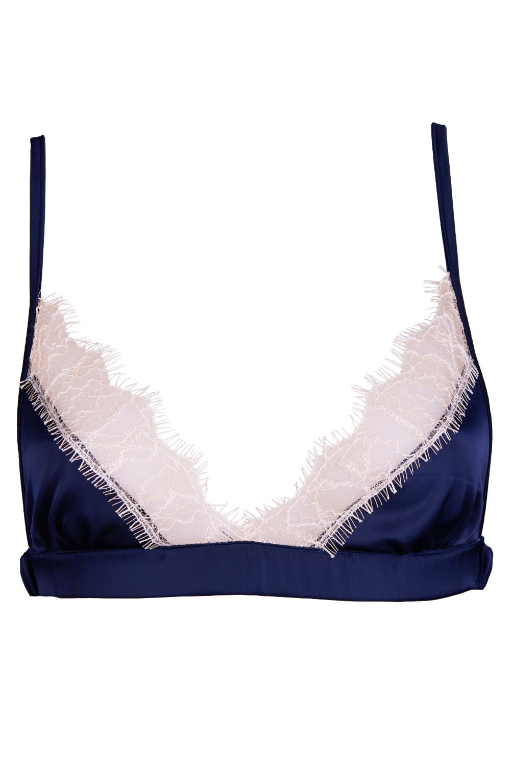 Luna Bralette Navy - Noblesse Oblige Lingerie