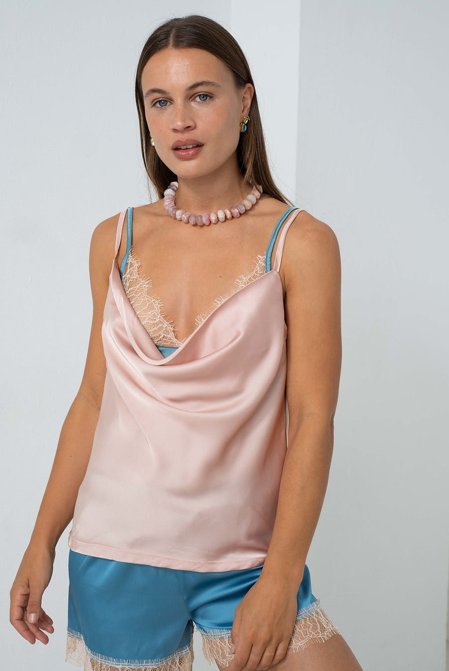 Luna Short Duck Egg - Noblesse Oblige Lingerie