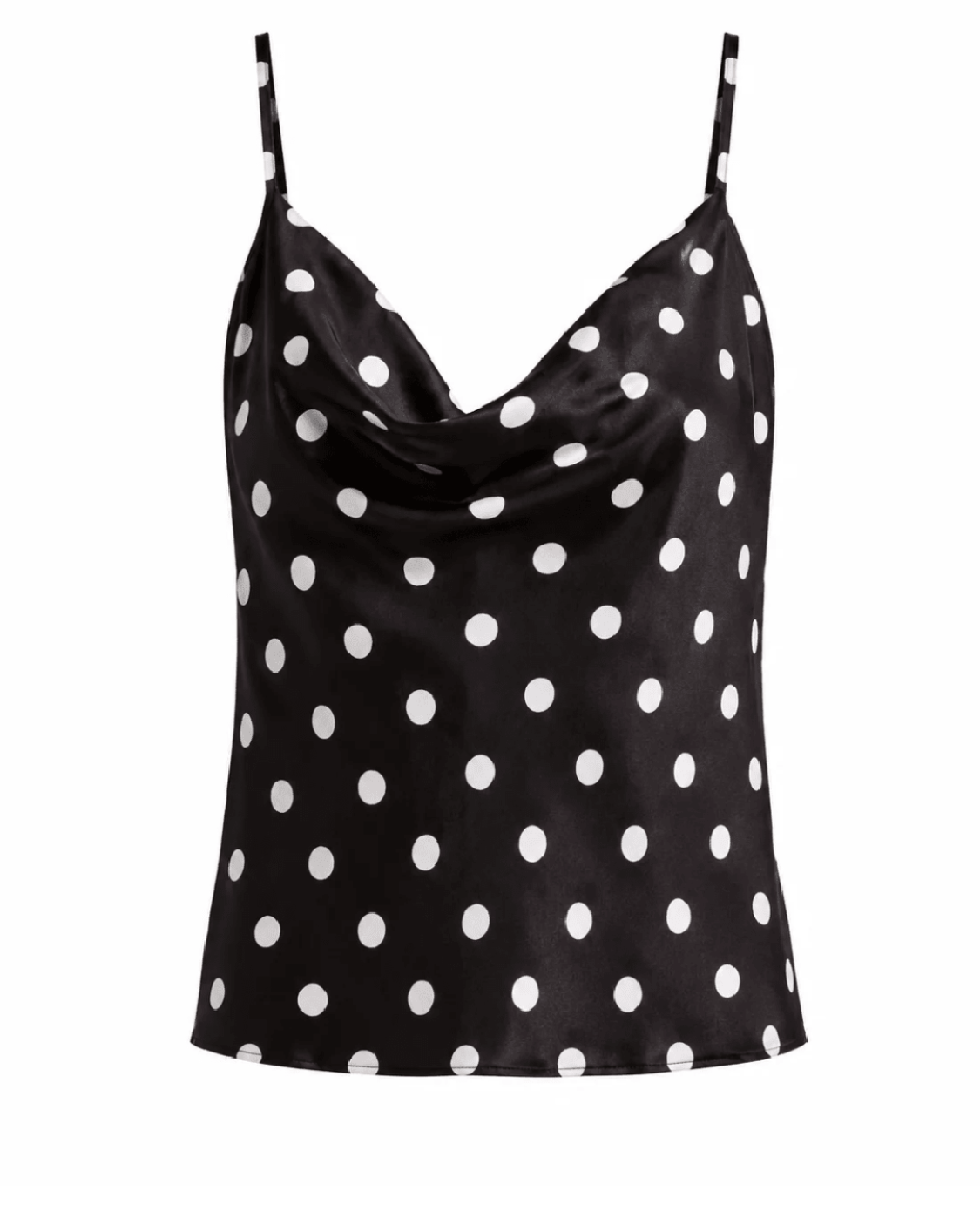 Luna Camisole with Lace Polka Dot - Noblesse Oblige Lingerie