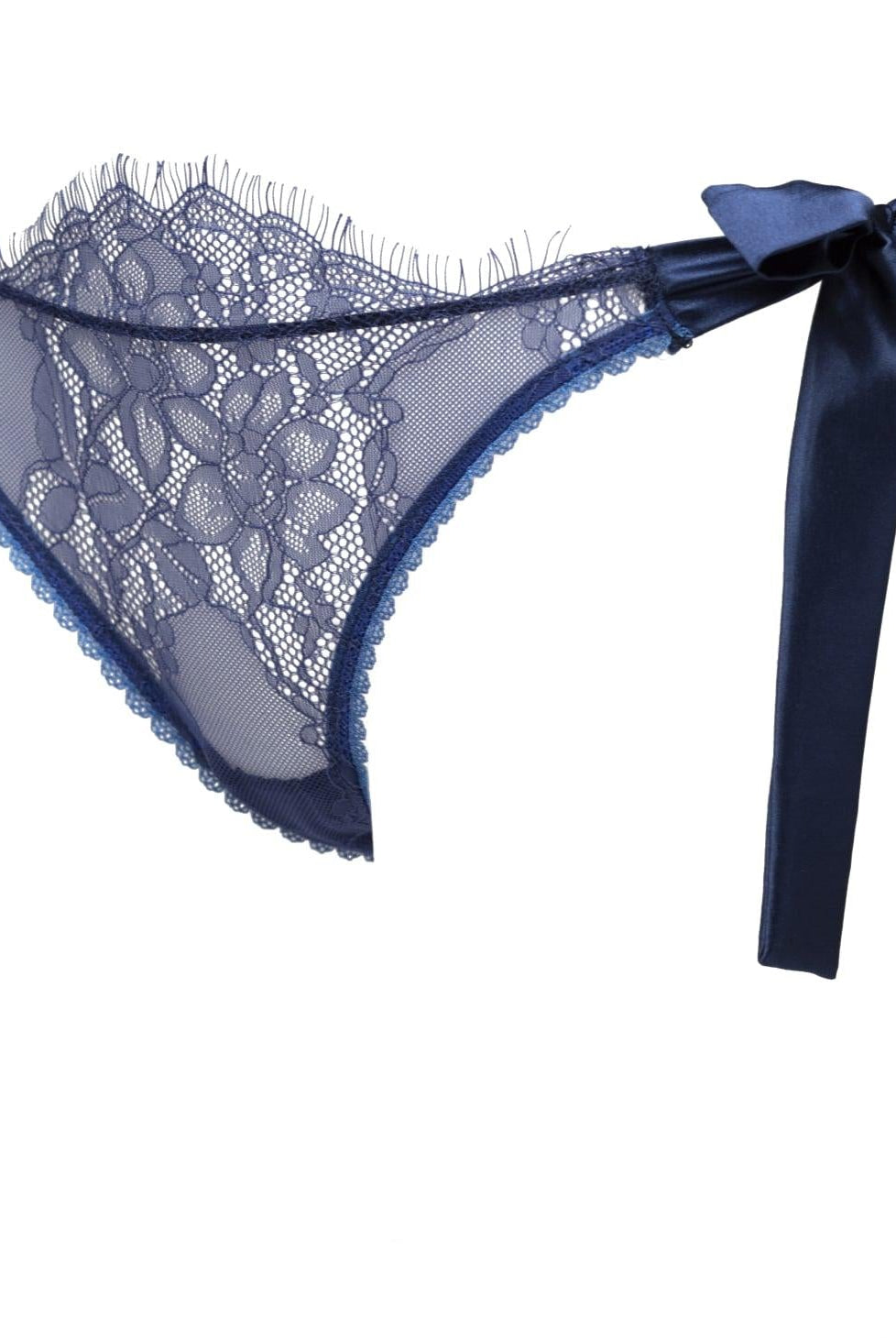 Solstice Tie - Side Panty Royal - Noblesse Oblige Lingerie