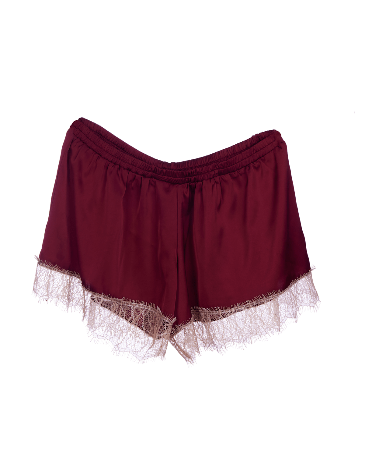 Luna Short Burgundy - Noblesse Oblige Lingerie